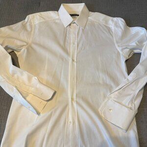 Dolce & Gabbana Gold white dress shirt - size 15